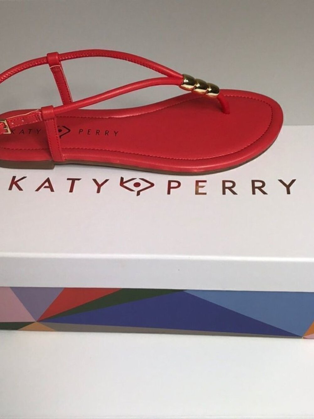 Katy Perry The Jubee Beaded Thong Sandals - Picture 1 of 7